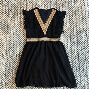 Navy blue dress